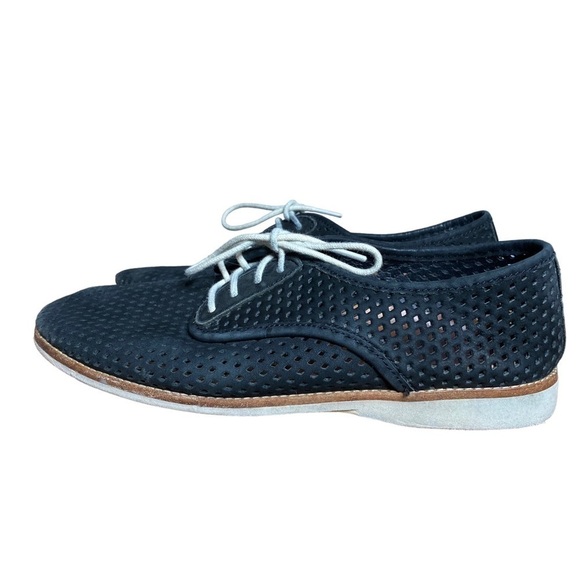 Rollie Australia Derby Punch Perforated Suede Oxfords US 9.5 - Picture 3 of 6